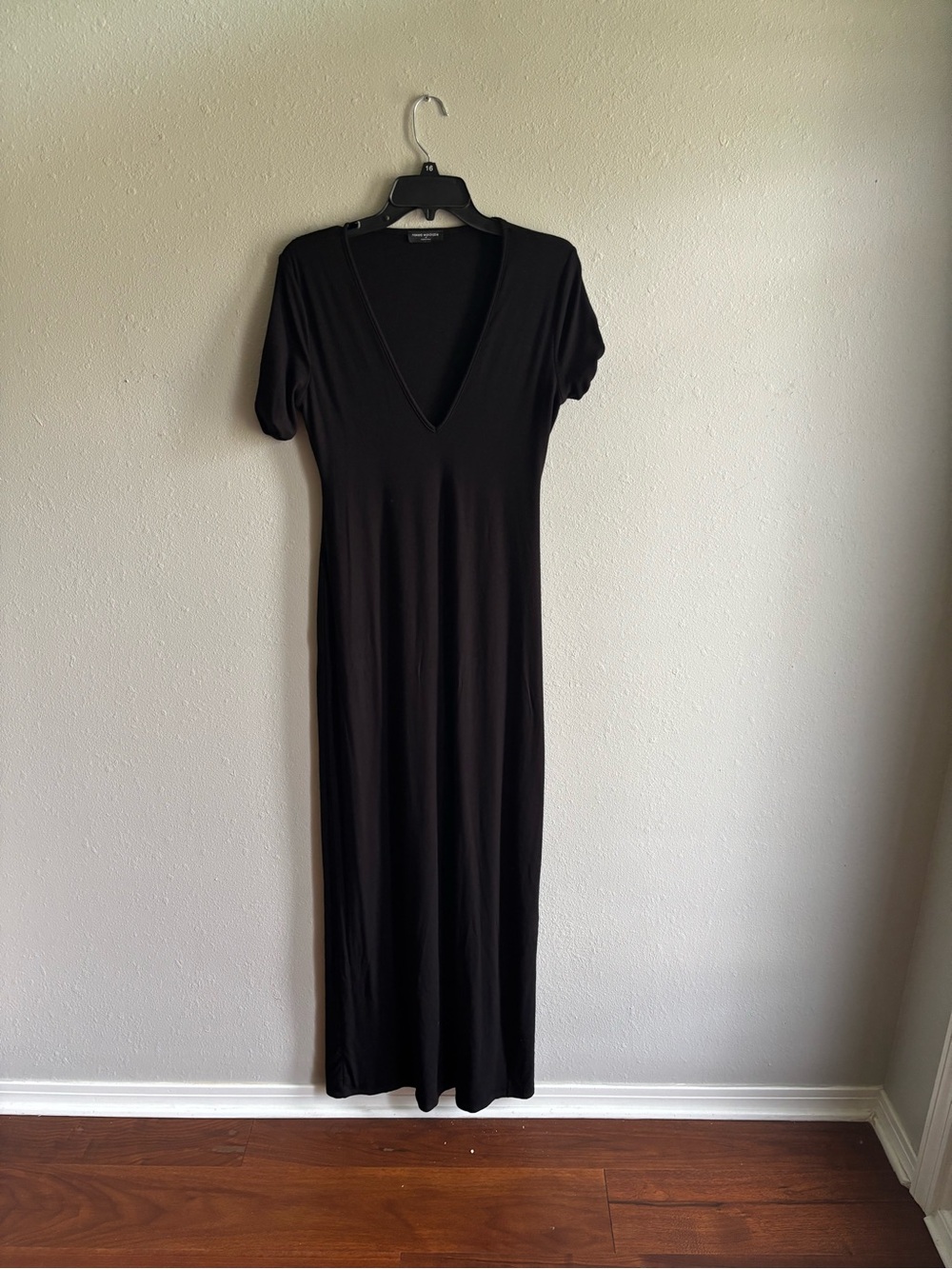 Naked Wardrobe V-Neck Maxi Dress